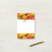 Post-it® Soft Orange Fruit Aesthétique (Sur un bureau)