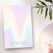 Post-it® Soft pastel nom arc-en-ciel tendance moderne minim