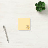 Post-it® Soif de vous drôle blague romantique rétro (Bureau)