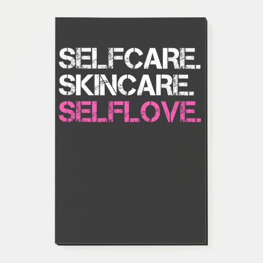 Post-it® Soins de la peau Selflove Esthéticien (Devant)