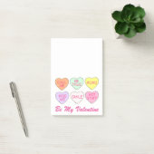 Post-it® Sois ma Saint Valentin Saint Valentin Candy Heart  (Bureau)