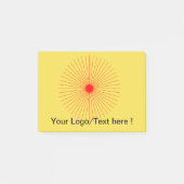 Post-it® soleil (Devant)