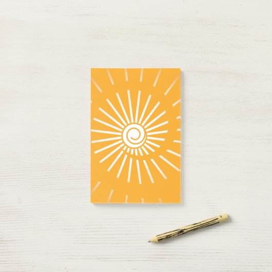 Post-it® Soleil 2 (Sur un bureau)