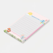 Post-it® Soleil Champignons Air Hot Ballots (Incliné)