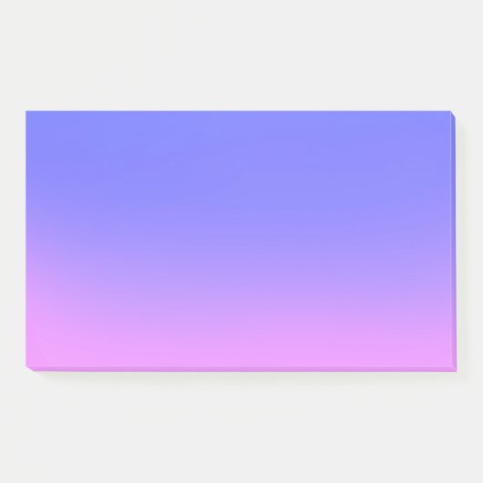 Post-it® soleil rose bleu (Devant)