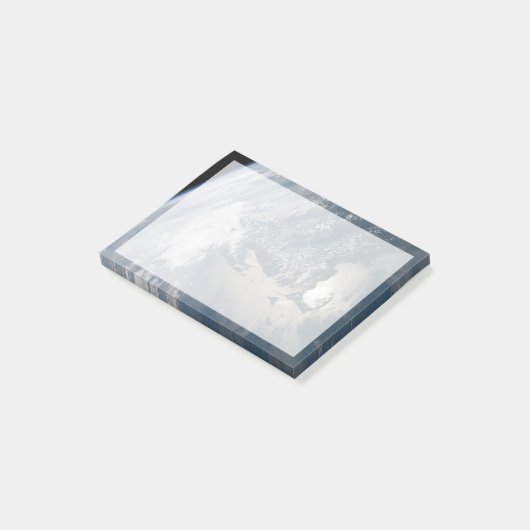 Post-it® Soleil Sur Les Eaux De La Terre. (Incliné)