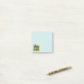 Post-it® Soleil surf et palmiers surf cool (Sur un bureau)