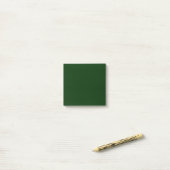Post-it® Solide vert foncé (Sur un bureau)