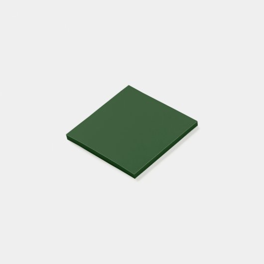 Post-it® Solide vert foncé (Incliné)