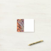 Post-it® Son nom filles basket (Sur un bureau)