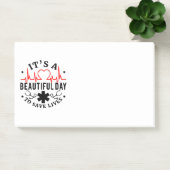 Post-it® Son un beau jour pour sauver les vies (Bureau)