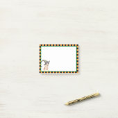 Post-it® Sorcière à cris chinois (Sur un bureau)