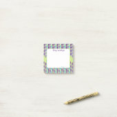 Post-it® Sorry I missed you customize texts (Sur un bureau)