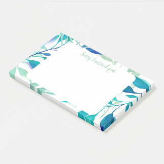 Post-it® Sorry I missed you -ministry