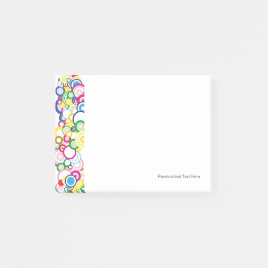Post-it® Sort de cercles vifs (Devant)