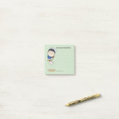 Post-it® sosoHoney baseball (Sur un bureau)