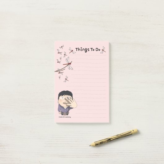 Post-it® sosoMiel(45) automne (Sur un bureau)