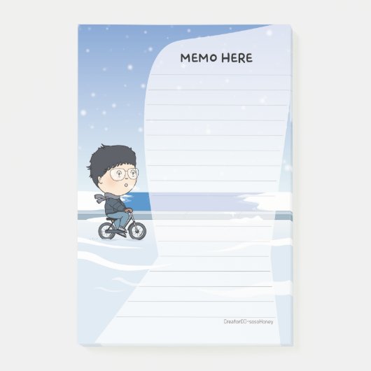 Post-it® sosoMiel(54) hiver (Devant)