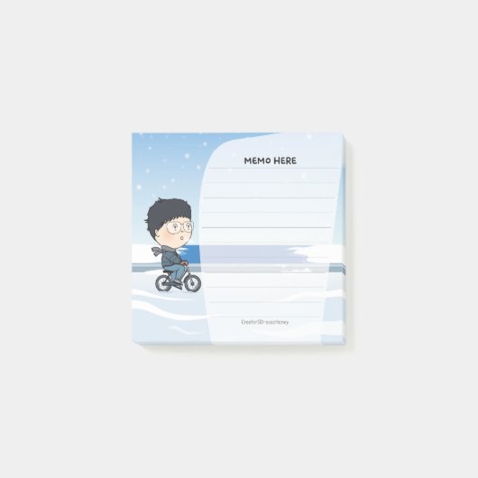 Post-it® sosoMiel(54) hiver (Devant)