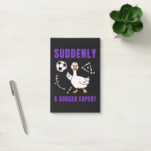Post-it® Soudain un expert de football (Bureau)