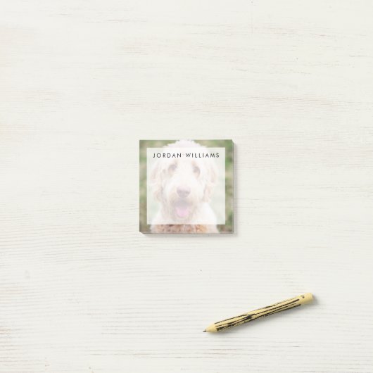 Post-it® Souriant d'endoodle doré (Sur un bureau)