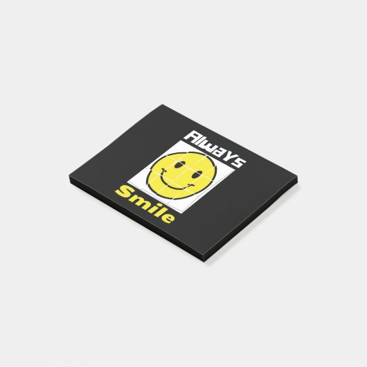 Post-it® Souriez émoji (Incliné)