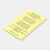Post-it® Sourire (Incliné)