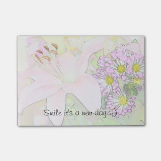 Post-it® Sourire c'est de nouvelles notes d'un courrier de