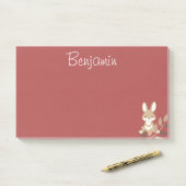 Post-it® Sourires de lapin (Sur un bureau)