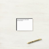 Post-it® Sourires extérieurs et hurlements intérieurs Lieu  (Sur un bureau)
