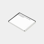 Post-it® Sourires extérieurs et hurlements intérieurs Lieu  (Incliné)