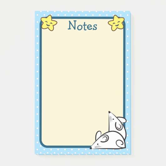 Post-it® Souris blanches (Devant)