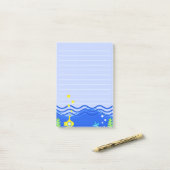 Post-it® Sous La Mer Plage Sous-Marine (Sur un bureau)