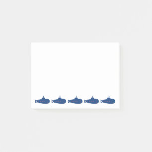 Post-it® Sous-marin bleu