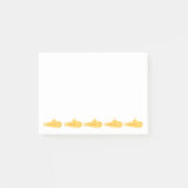 Post-it® Sous-marin jaune (Devant)