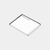 Post-it® Soyez Authentique, pas une motivation parfaite ins (Incliné)