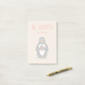 Post-it® Soyez café heureux et de boissons (Sur un bureau)