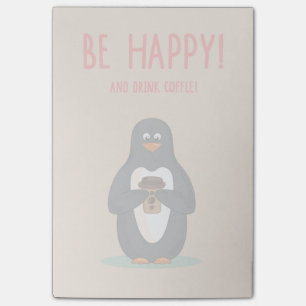 Post-it® Soyez café heureux et de boissons