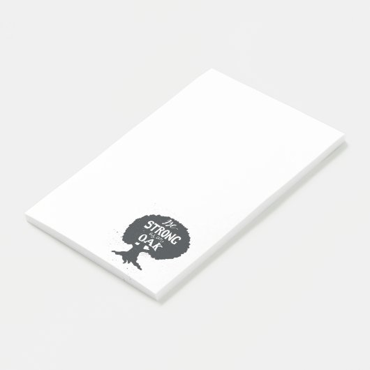 Post-it® Soyez fort comme chêne (Incliné)