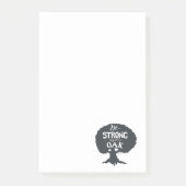 Post-it® Soyez fort comme chêne (Devant)