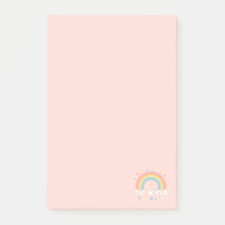 Post-it® Soyez Gentil – Arc-en-ciel Pastel Positivité