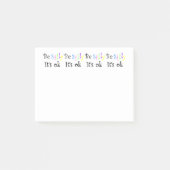 Post-it® Soyez idiot (Devant)