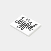 Post-it® Soyez Joyeux Evangile Graphique Esthétique Christi (Incliné)