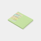 Post-it® "Soyez ouvert * soyez brillant * soit" les notes (Incliné)