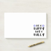 Post-it® Soyez un ami Pas un tyran (Sur un bureau)