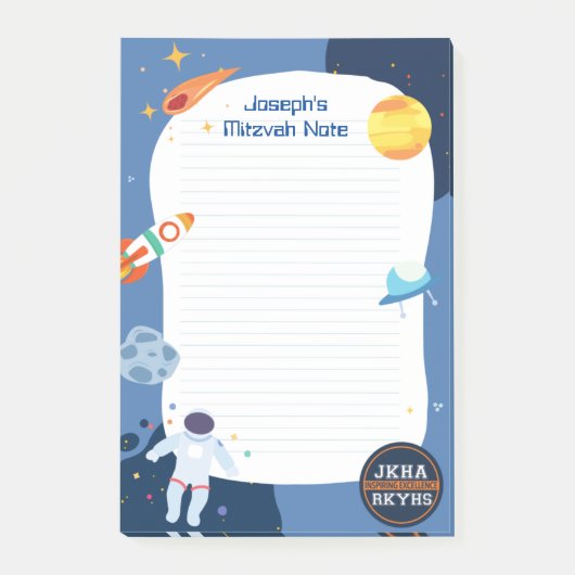 Post-it® Space Mitzvot (Devant)
