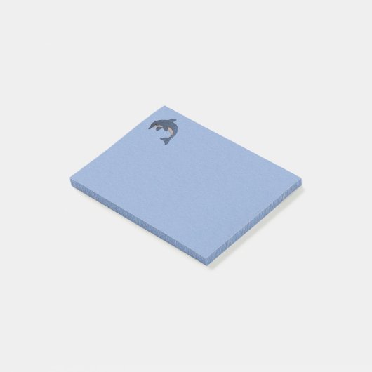 Post-it® Sparkings Sparkings Dolphin Swirl Eyes Bleu Blanc (Incliné)