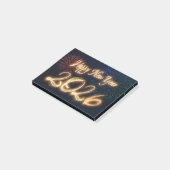 Post-it® Sparkling Fireworks Happy New Year 2026 (Incliné)