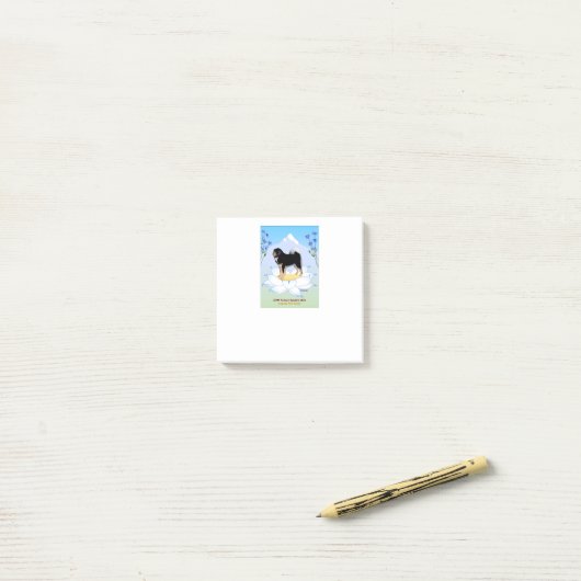 Post-it® Spécialité Tibétaine Mastiff Post-It Notes (Sur un bureau)