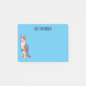 Post-it® Sphynx cat (Devant)